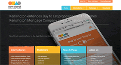 Desktop Screenshot of newstreetmortgages.com